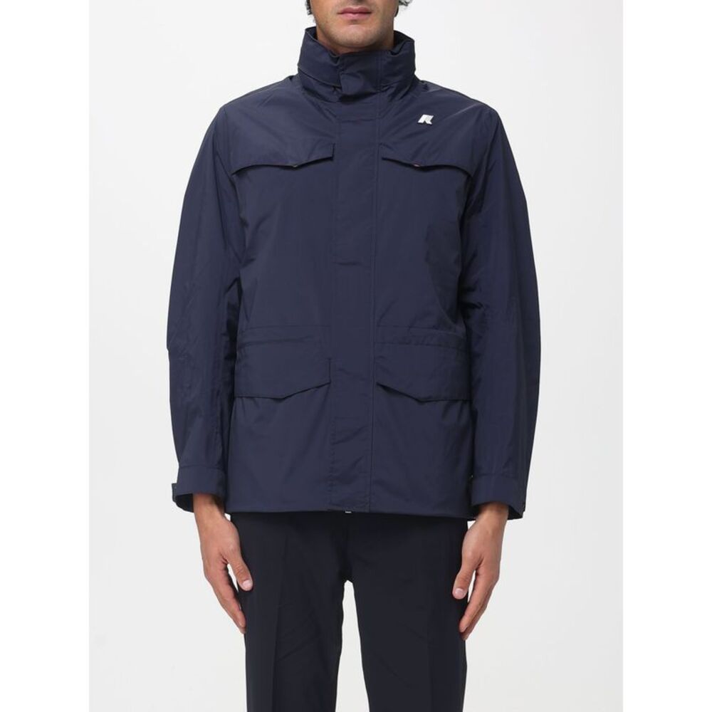 K-Way Coat Men Blue